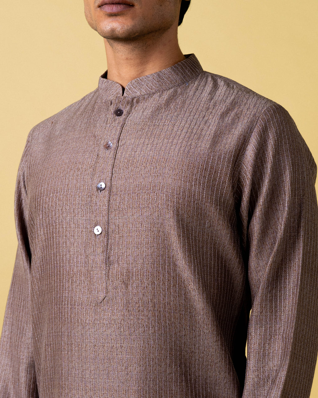 Ash Grey Kurta Set
