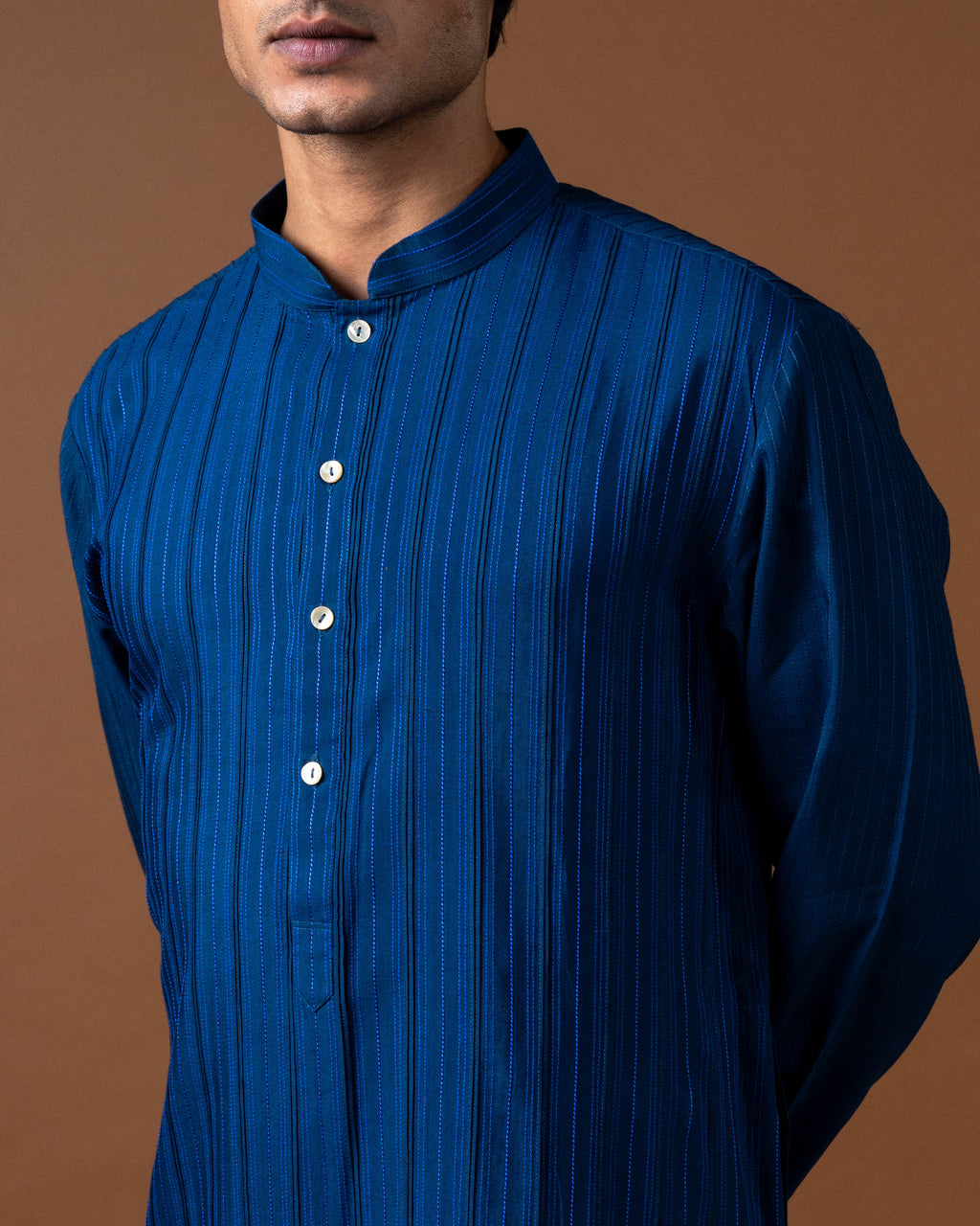 Midnight Azure Kurta Set