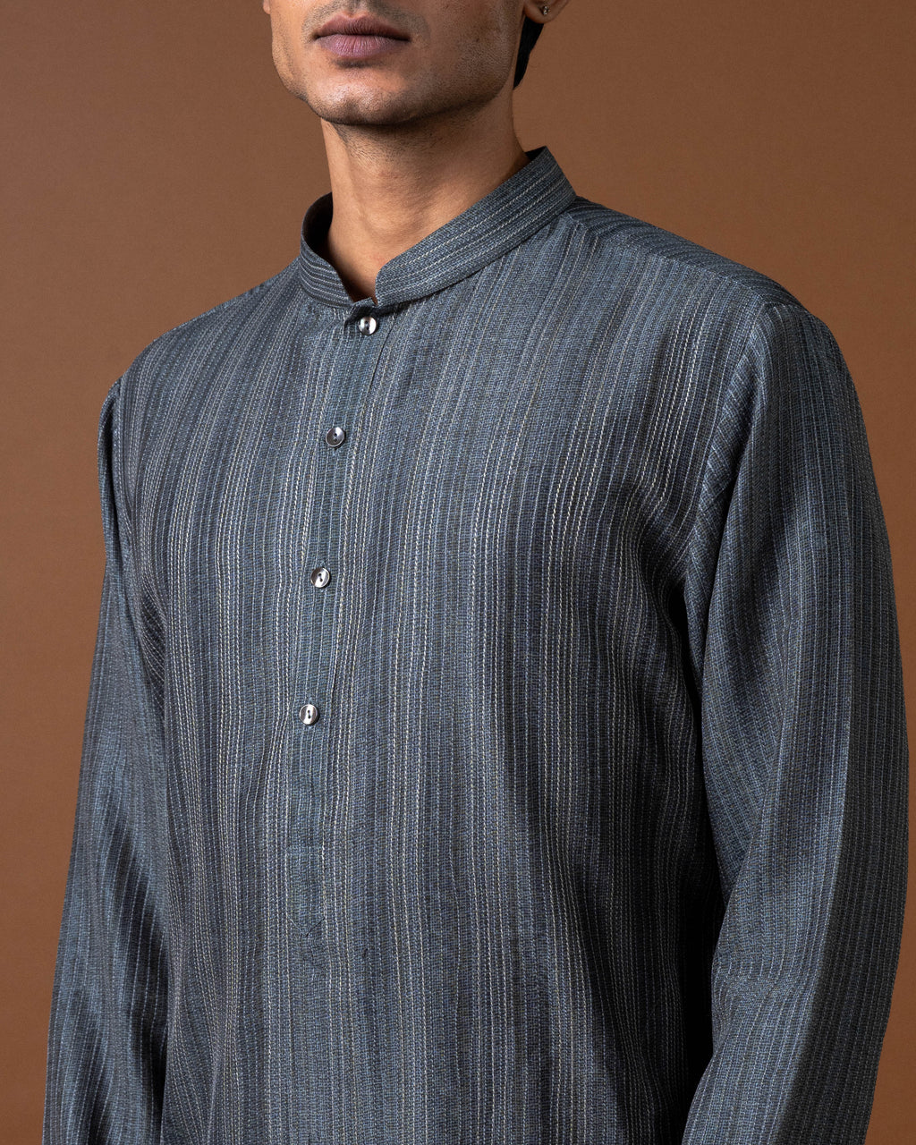 Cosmic Slate Kurta Set