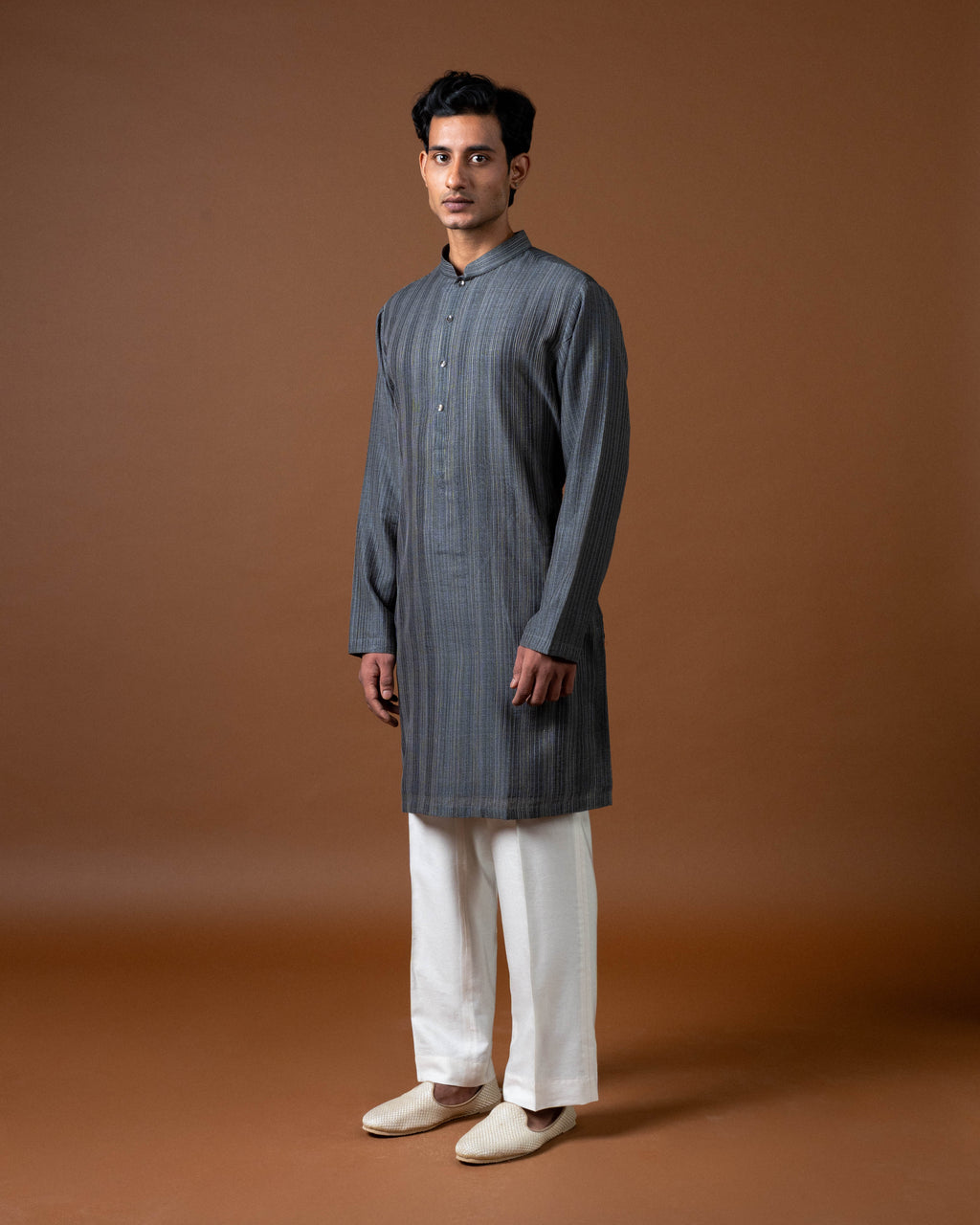 Cosmic Slate Kurta Set