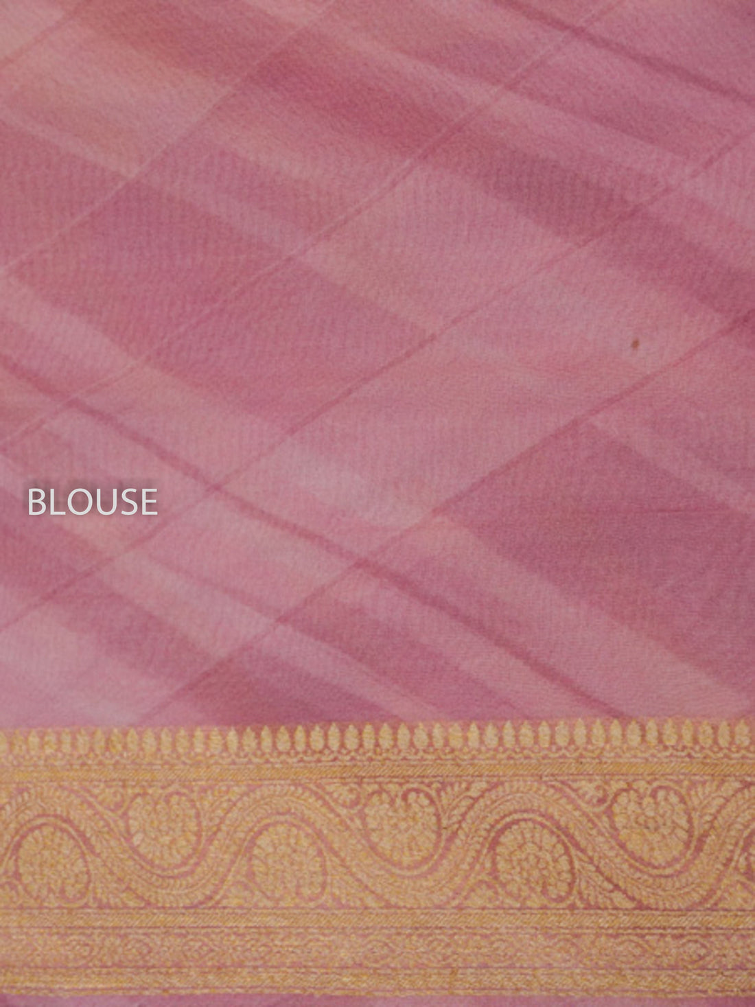 Nitya Zari Stripe Weave Saree Georgette