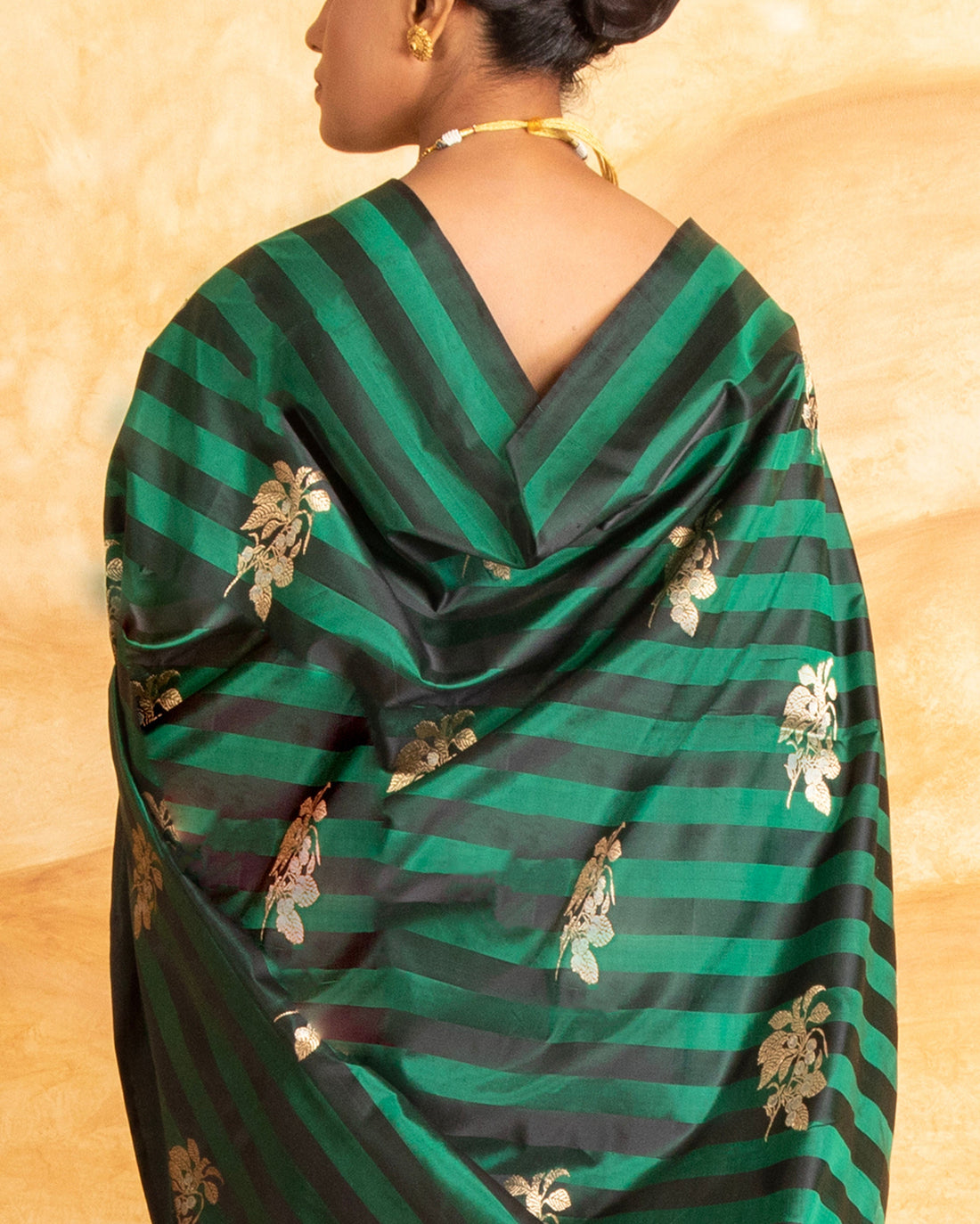 Lavani Buti Saree Satin