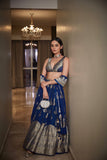 Kora Lehenga Featuring Gold Zari Buti