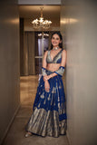 Kora Lehenga Featuring Gold Zari Buti