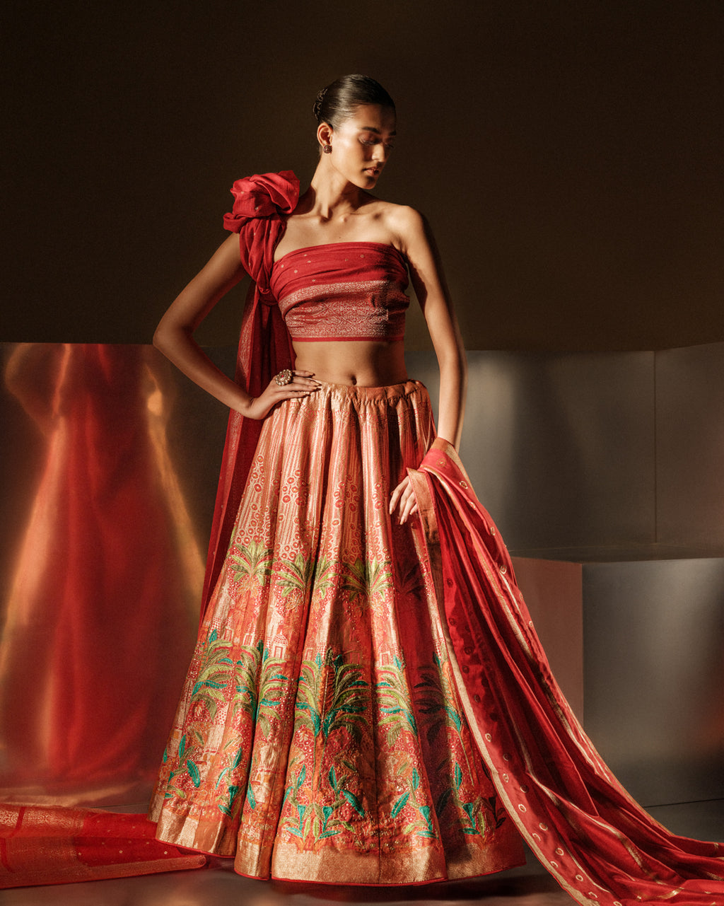 Rhythm Royale Lehenga Set With Resham Work