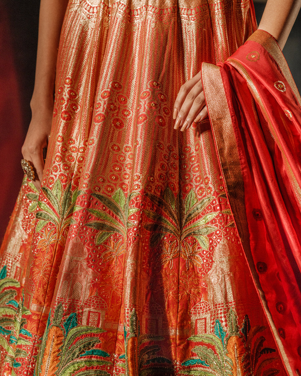 Rhythm Royale Lehenga Set With Resham Work