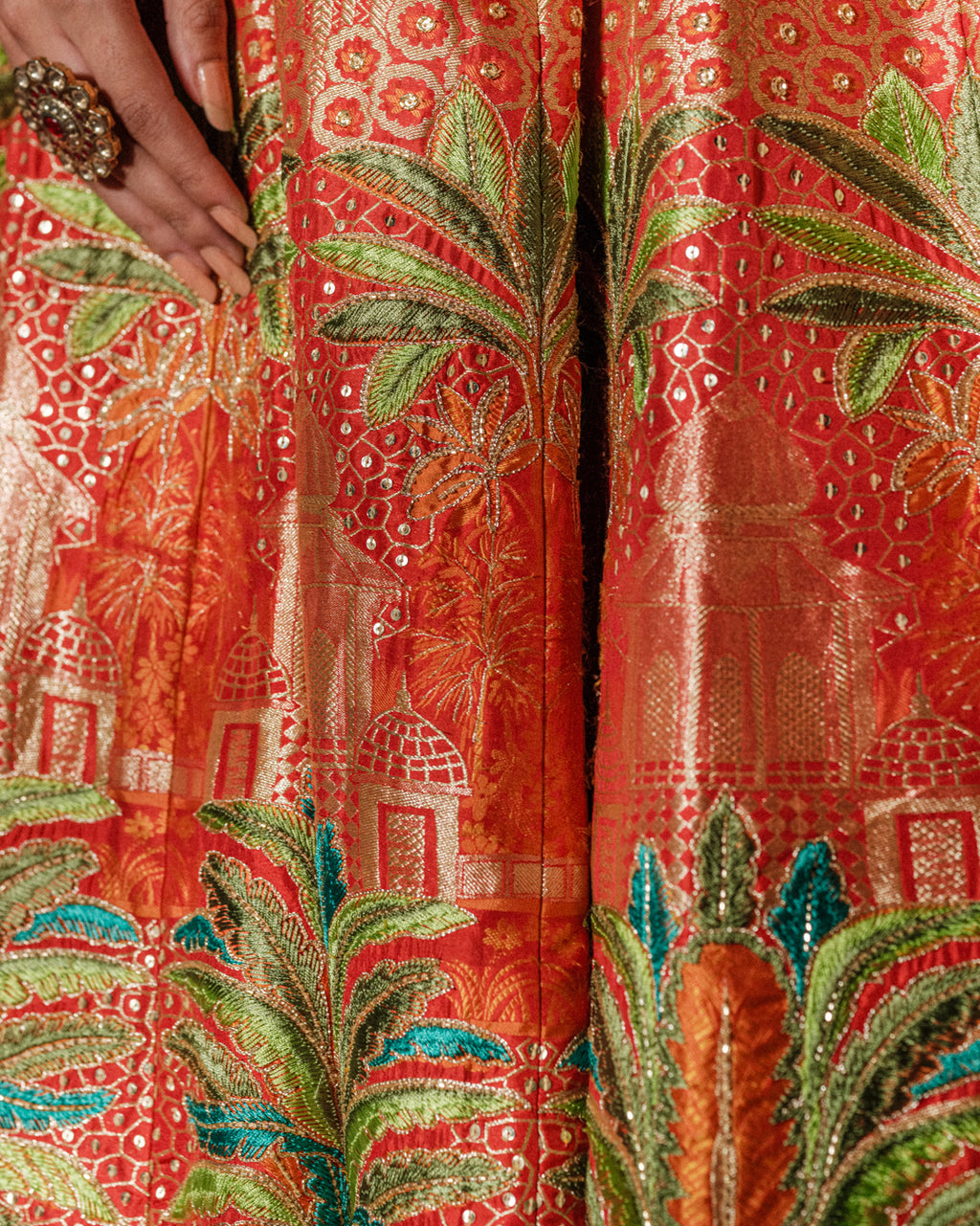 Rhythm Royale Lehenga Set With Resham Work