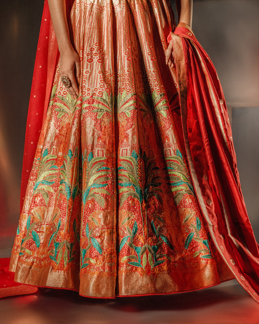 Rhythm Royale Lehenga Set With Resham Work