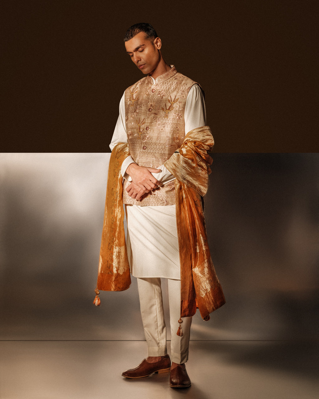 Hand Embroidered Pichwai Bundi