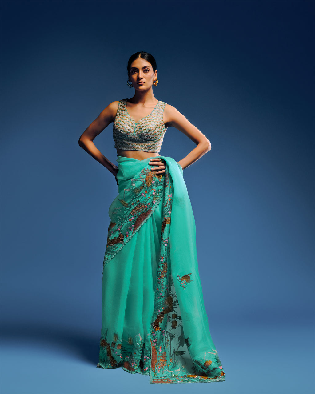 The Whimsy Saree