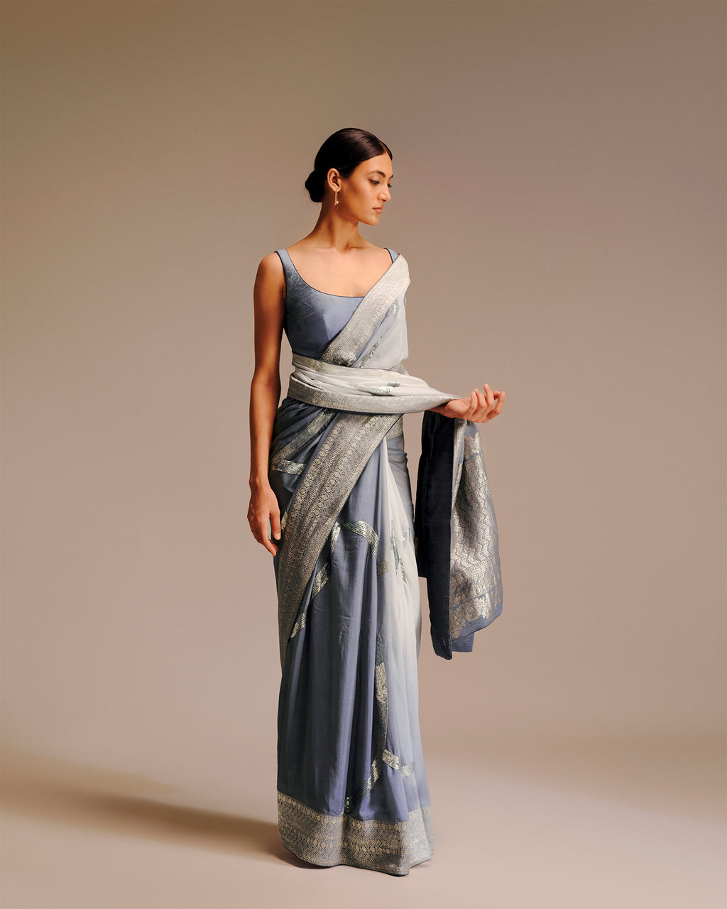 The Azure Saree