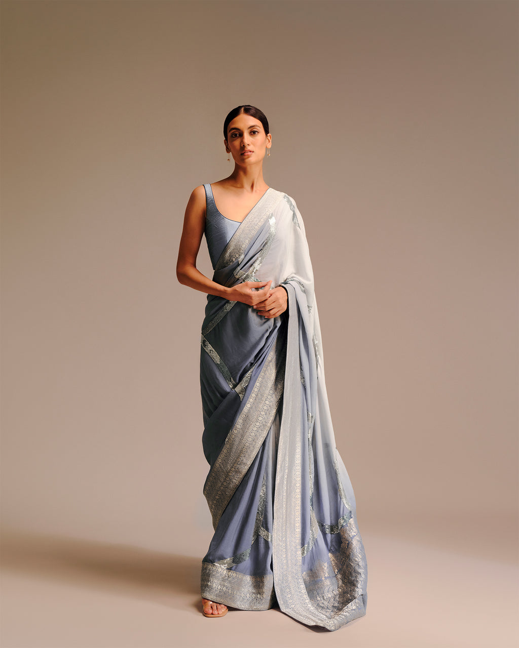 The Azure Saree