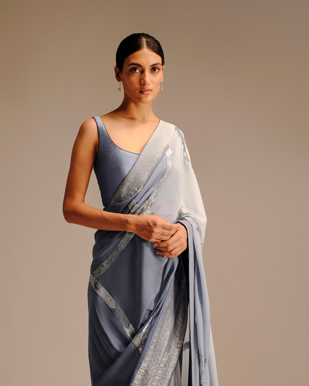 The Azure Saree