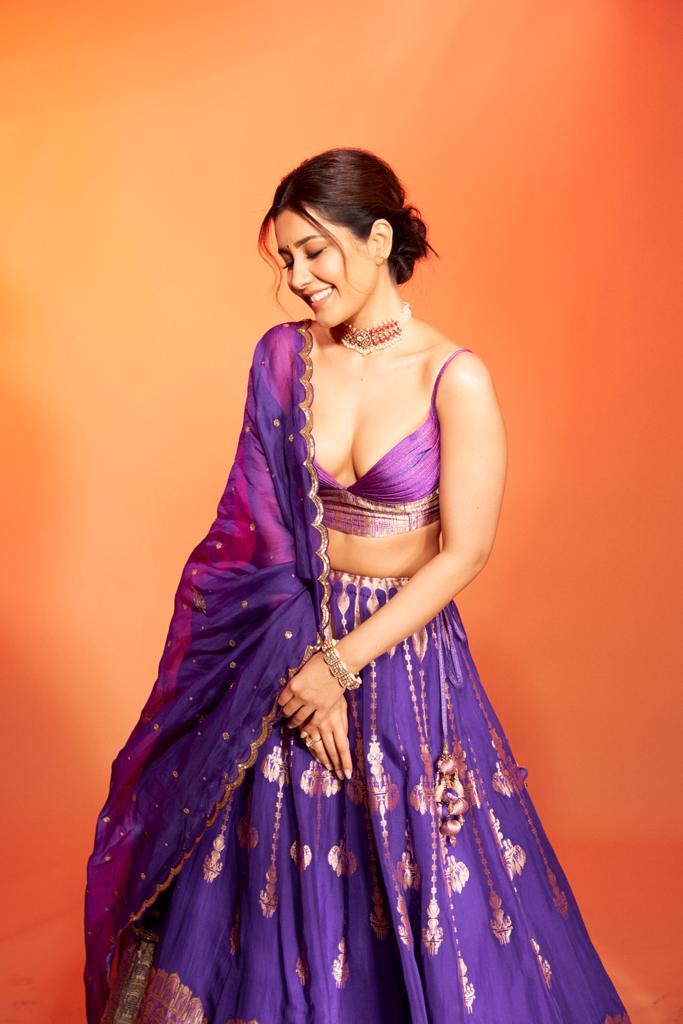 Qila Lehenga With Latticework