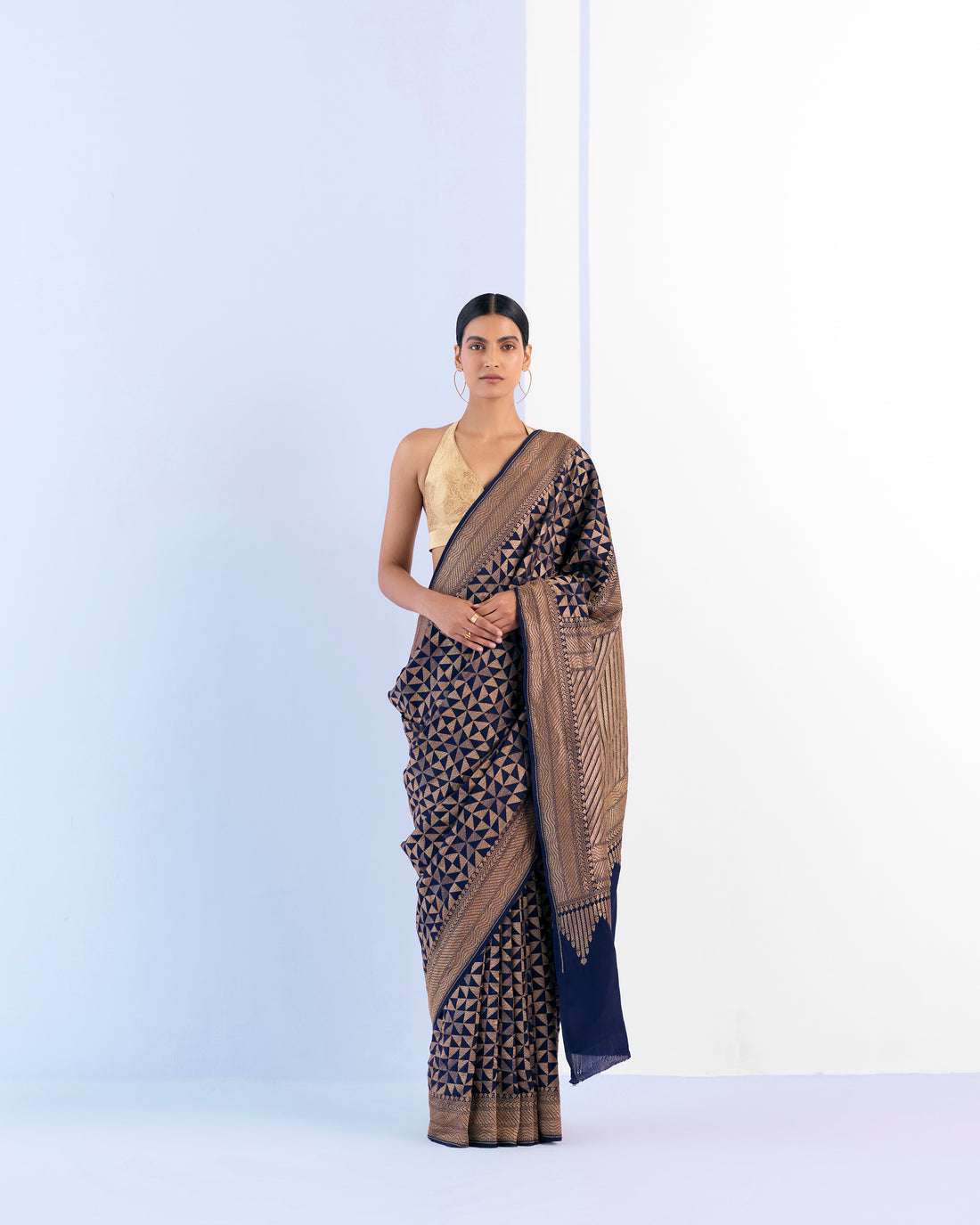 Geometrical Saree 'The Line'
