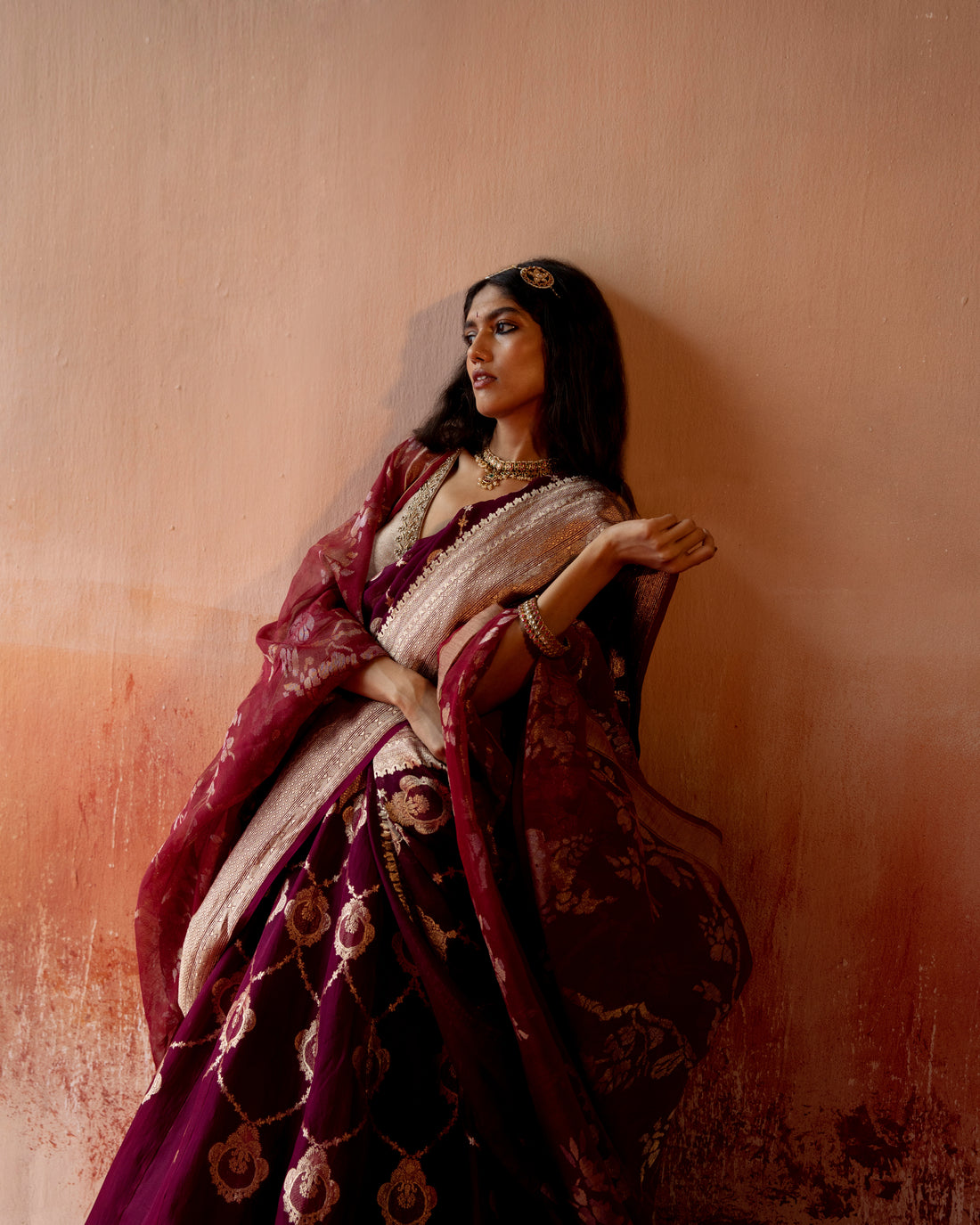 Lehenga Featuring Heirloom