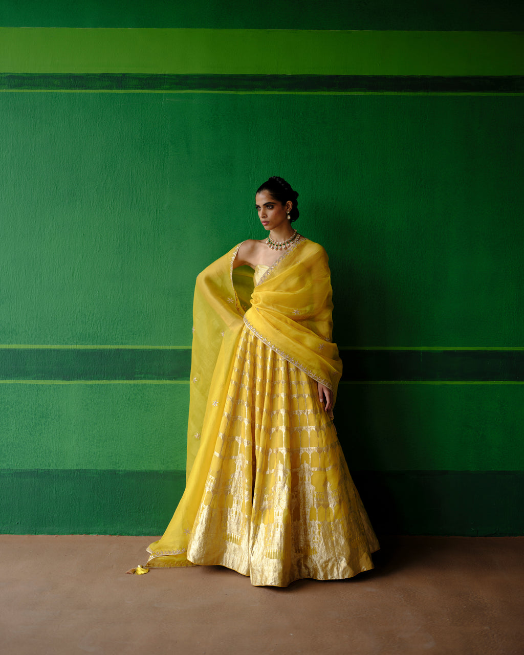 Jharokha Lehenga Set