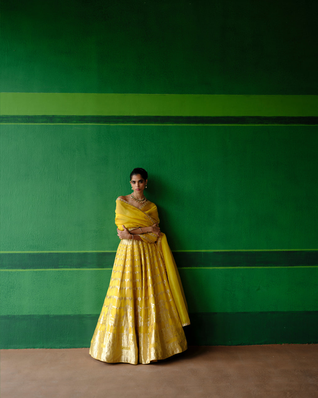 Jharokha Lehenga Set