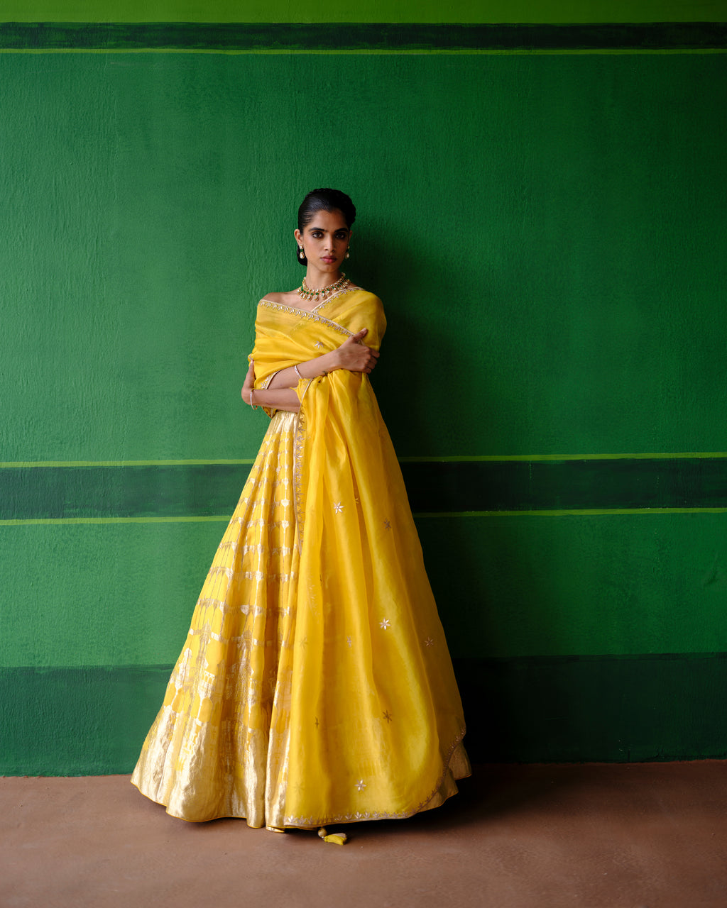 Jharokha Lehenga Set