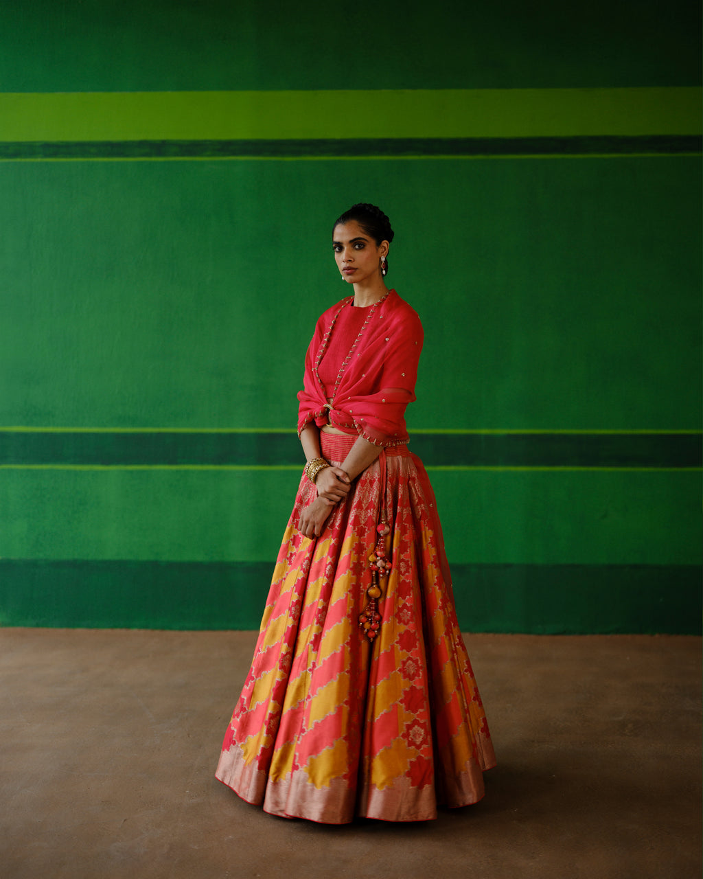 Rangkaat Lehenga Set