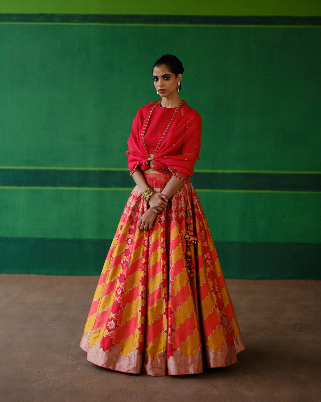 Rangkaat Lehenga Set