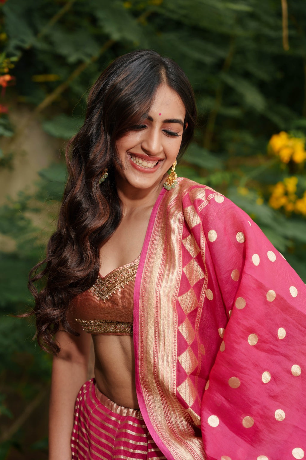 Roseate Opulence Lehenga