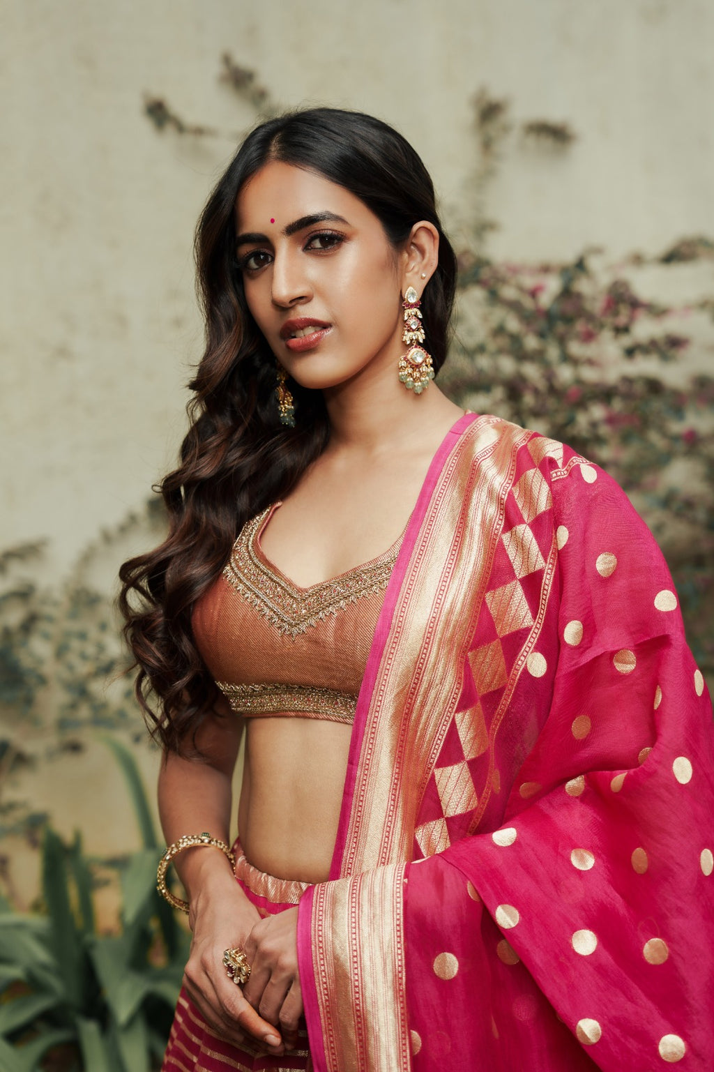 Roseate Opulence Lehenga