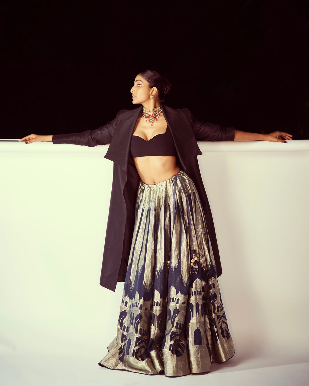 Lehenga Kora Traditional Monumental