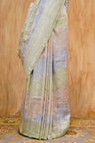 Banarasi Tusser Georgette Saree