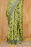 Banarasi Tusser Georgette Saree