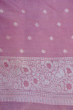 Banarasi Tusser Goergette Sarees