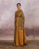 Lavani Buti Digital Printed Saree Pure Crape