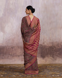 Lavani Buti Digital Printed Saree Pure Crape