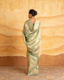 Nitya Stripe Weave Saree Pure Tissue