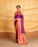 Ambaara Paithani Saree Silk