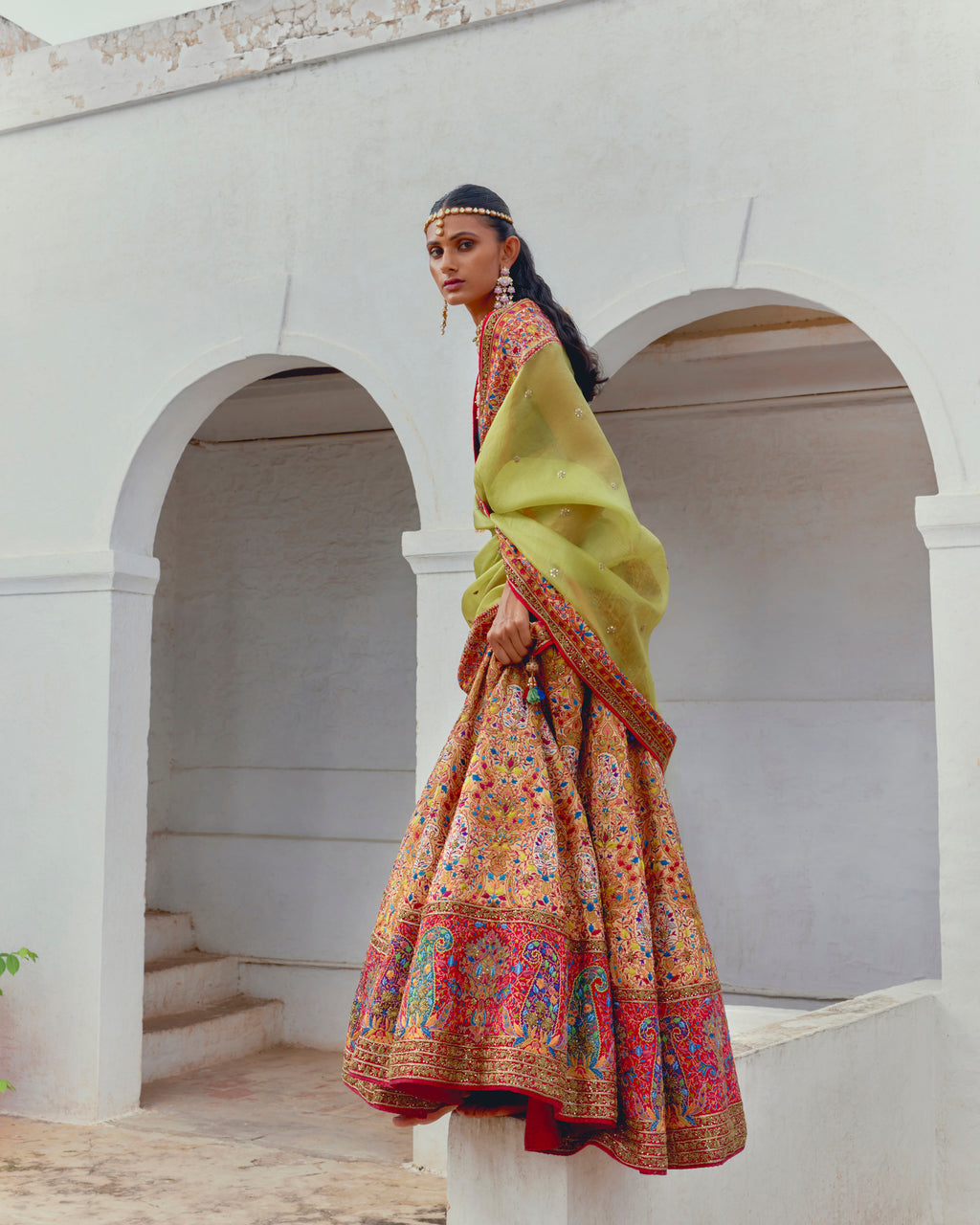 Pure Raw Silk Lehnga