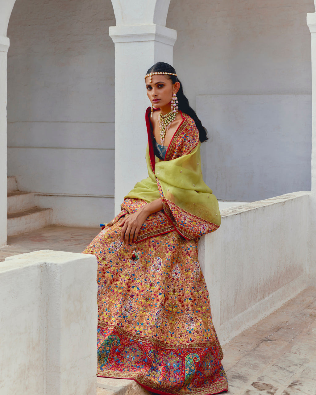 Pure Raw Silk Lehnga