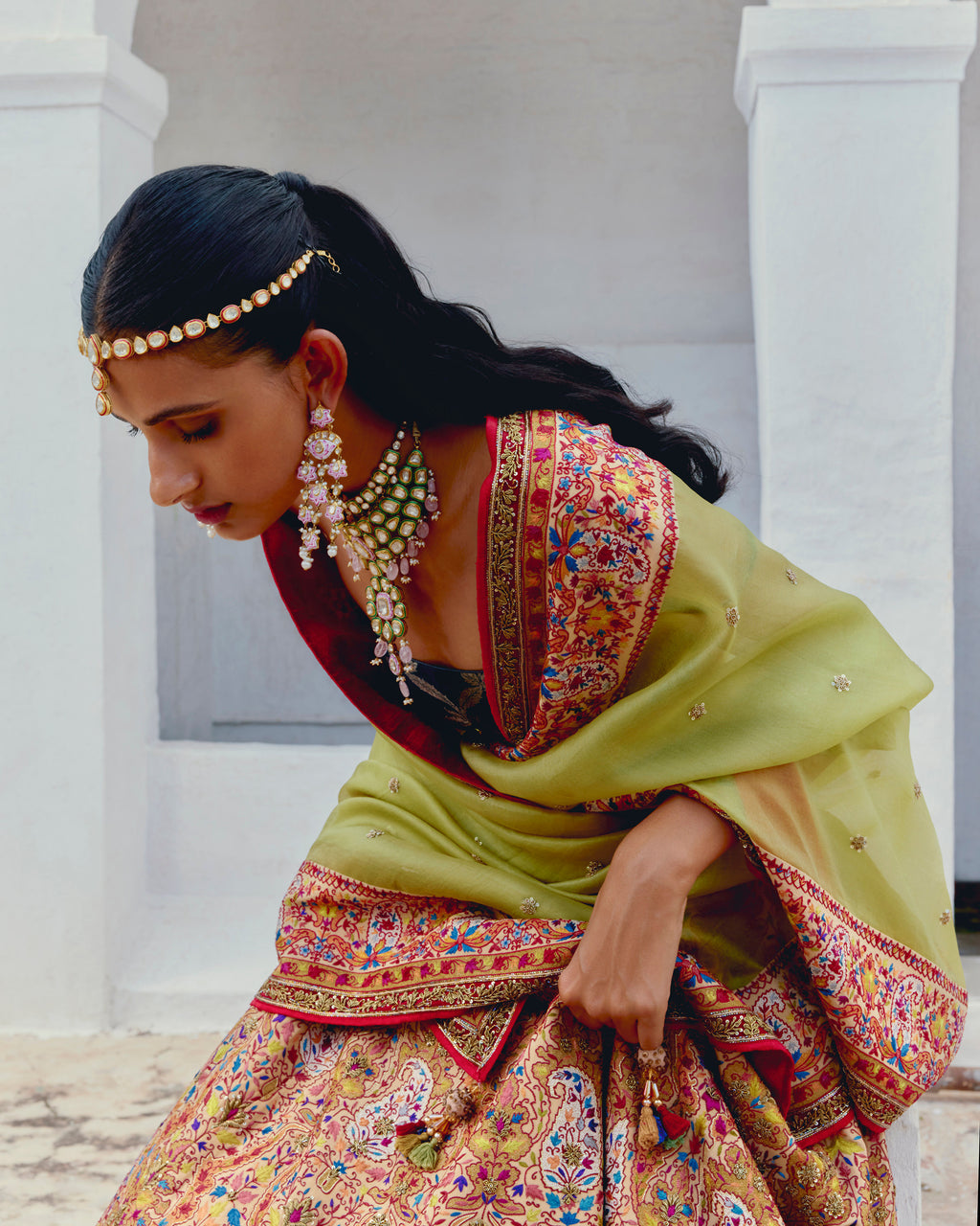 Pure Raw Silk Lehnga