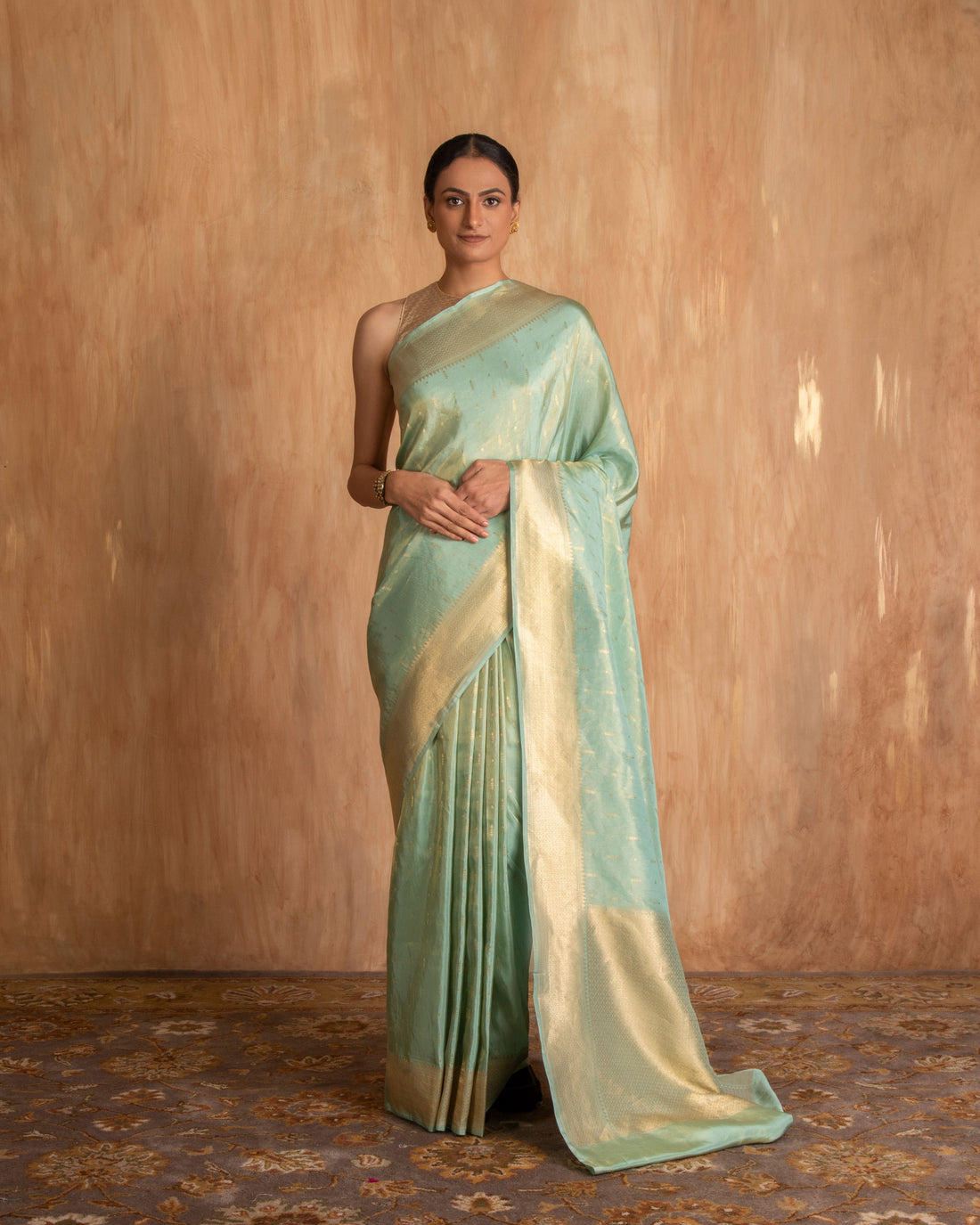 Lavani Buti Saree Tissue