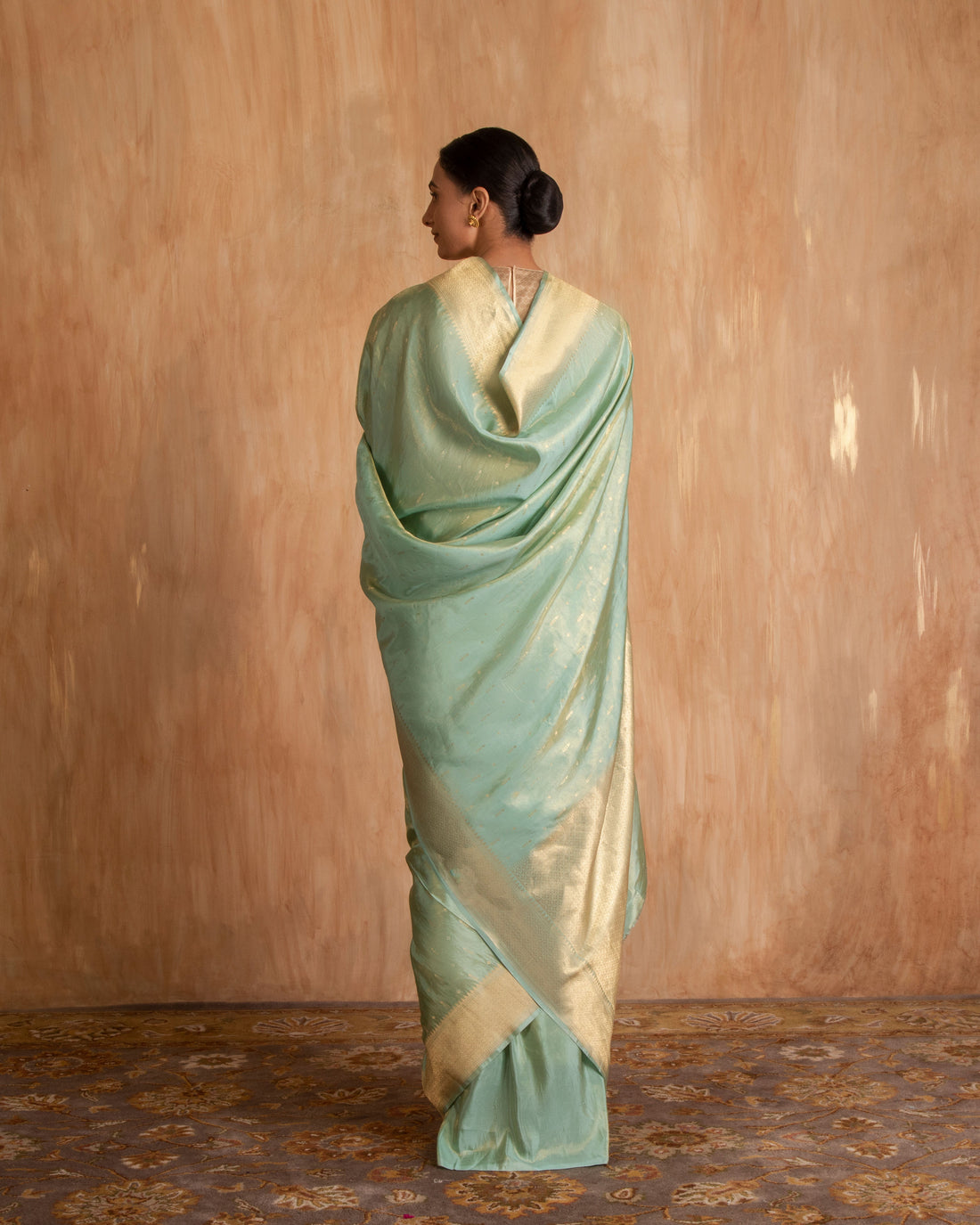 Lavani Buti Saree Tissue
