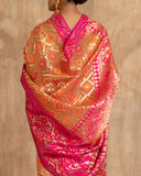Tatvika Geometrical Weave Saree Kora