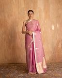 Lavani Botanical Buti Saree Tissue