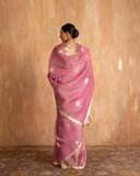 Lavani Botanical Buti Saree Tissue