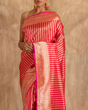 Nitya Zari Stripe Silk Saree