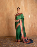 Lavani Buti Saree Desi Tusser