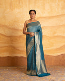 Tatvika Geometrical Weave Saree  Silk