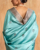 Lavani Buti Saree Raw Silk