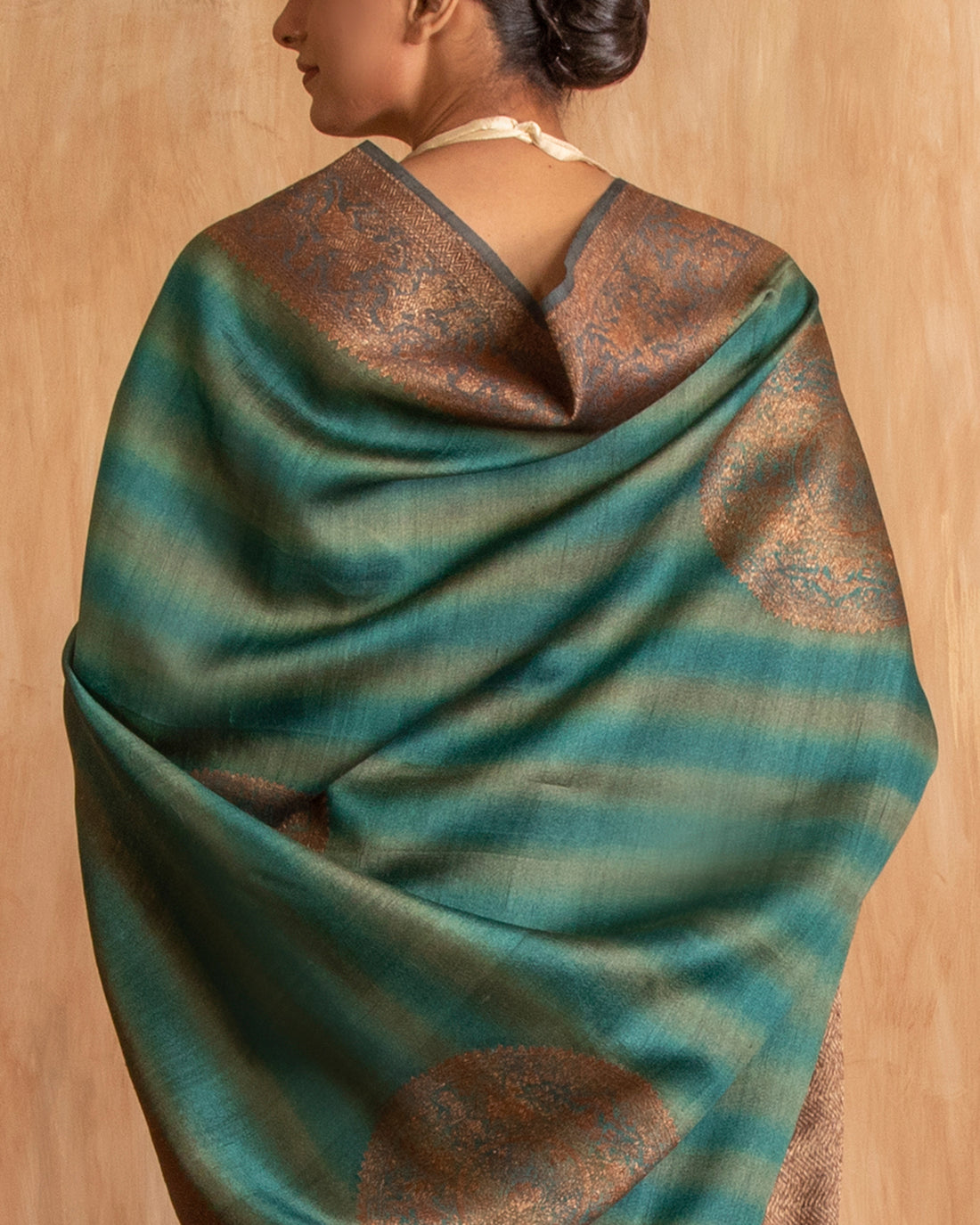 Lavani Buti Saree Desi Tusser