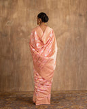 Daivika Jangala Pink Saree Silk