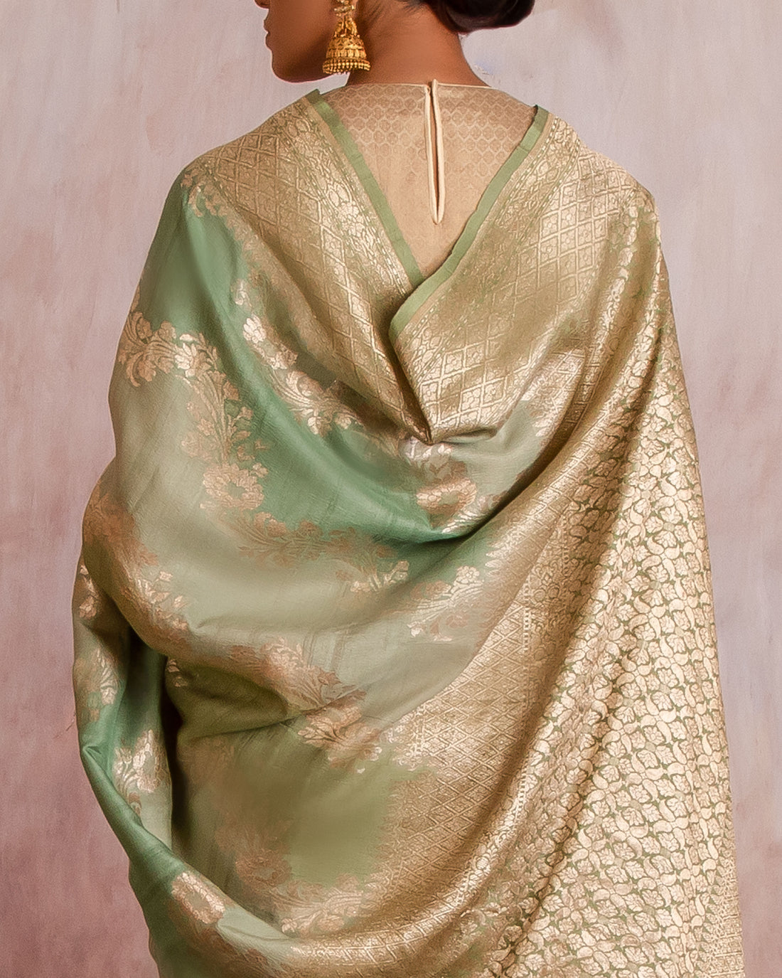 Mananya Rangkat Handwoven Saree Georgette